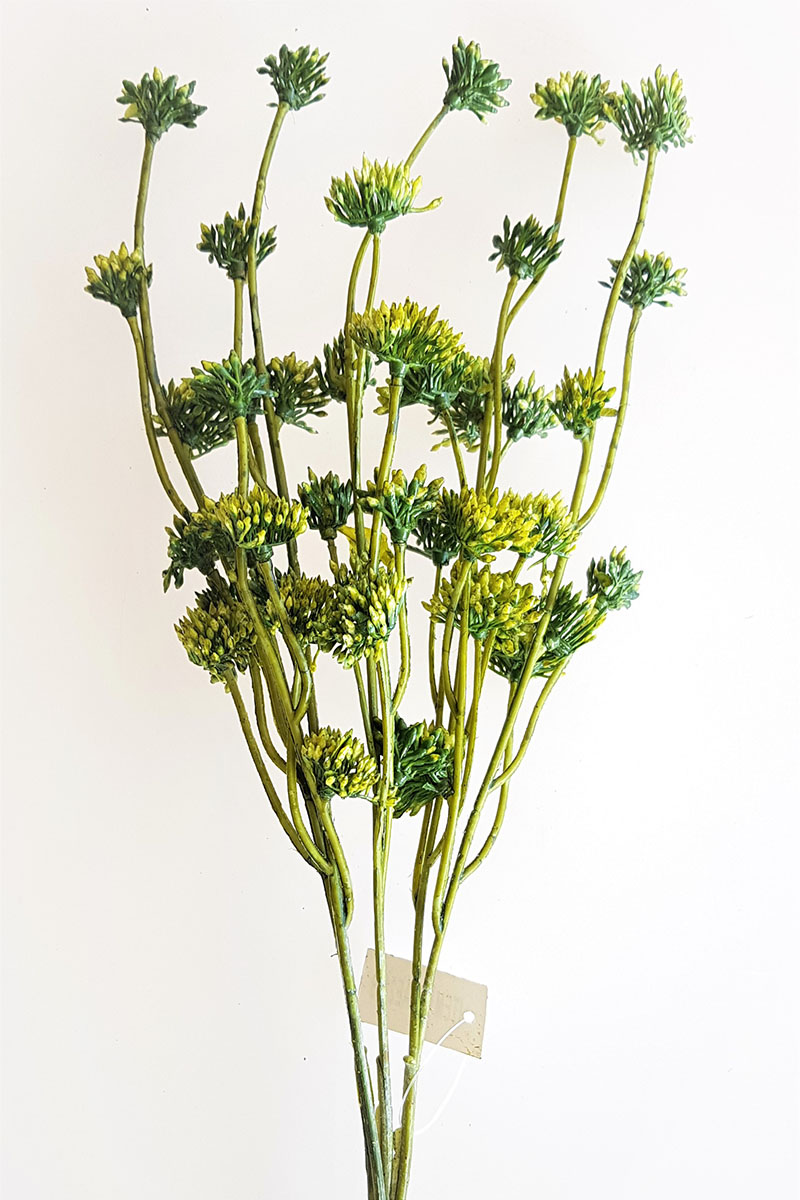 Yapay Garnitür Brokoli Bitkisi 42 cm Yeşil