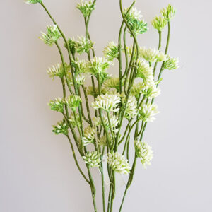 Yapay Garnitür Brokoli Bitkisi 42 cm Beyaz
